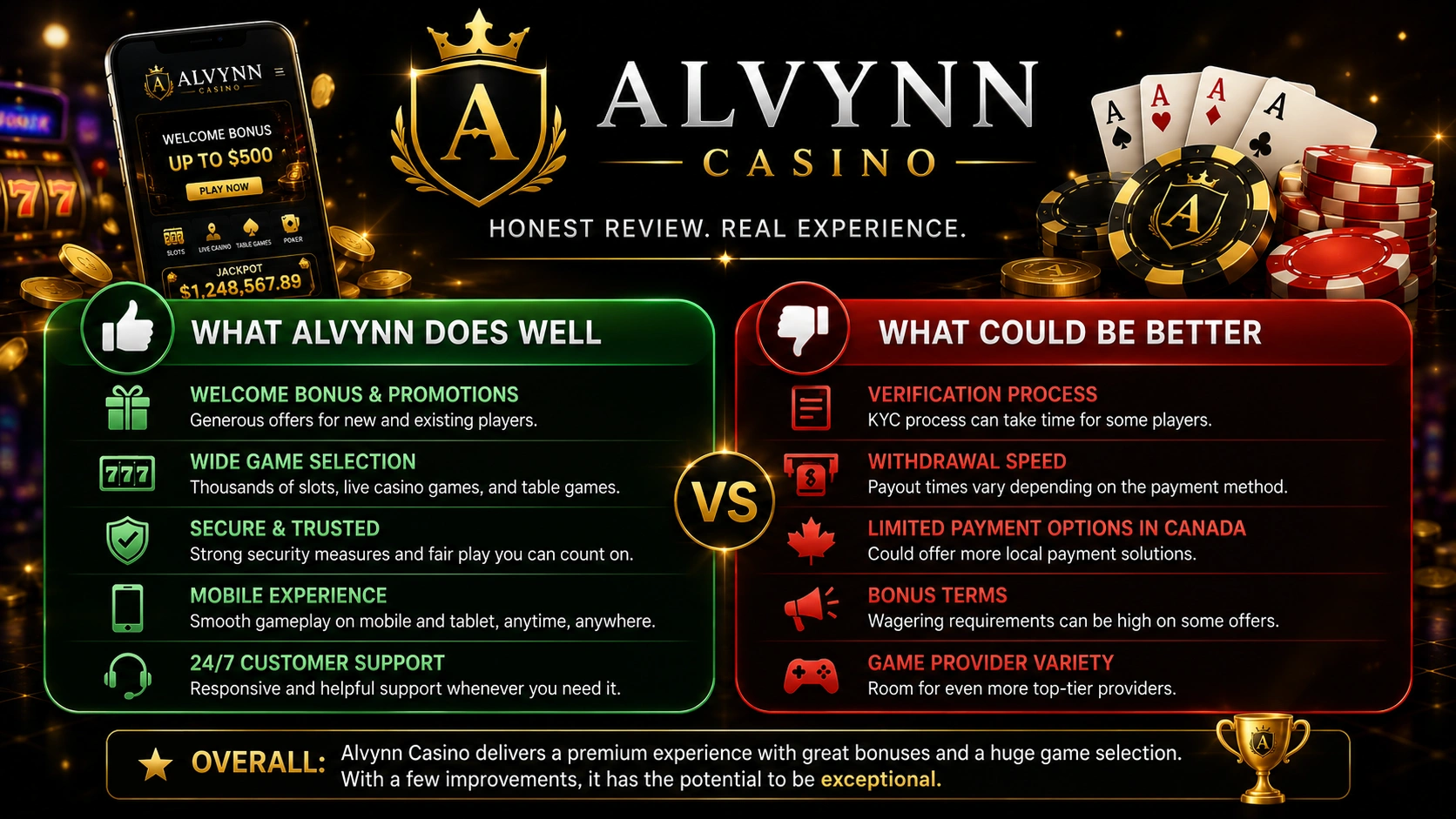 What Alvynn Does Well | What Could Be Better