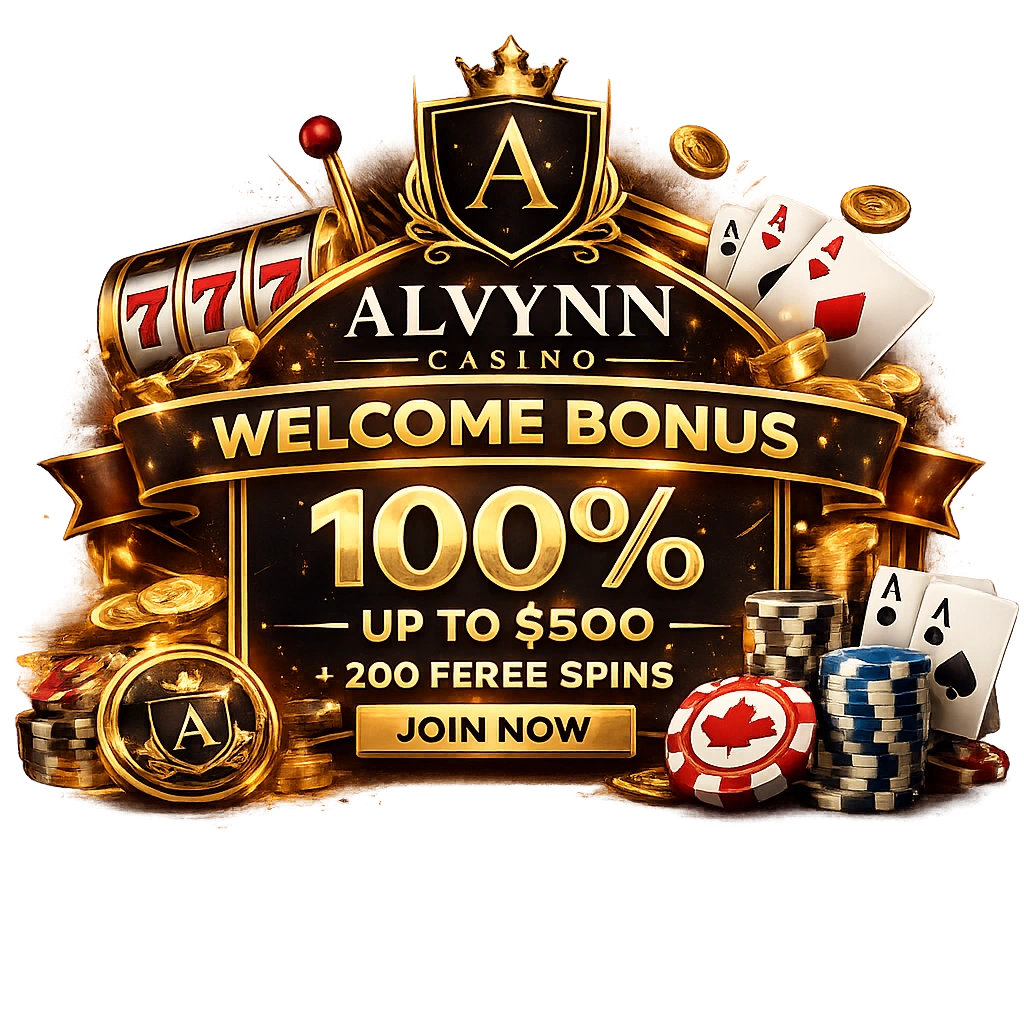 Alvynn Casino Welcome Bonus